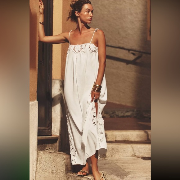 Zara Dresses & Skirts - New ZARA Crochet Maxi Dress